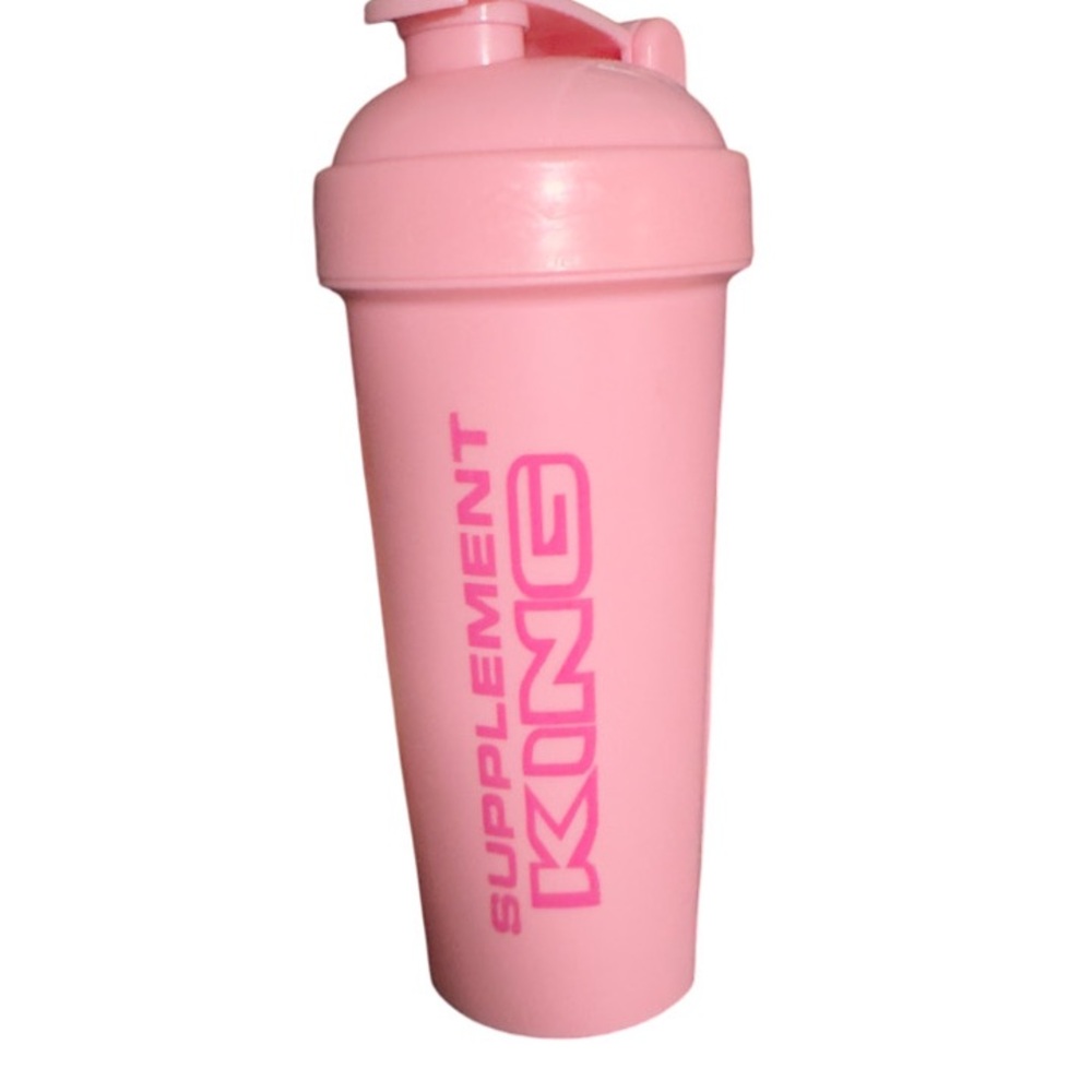 Pink Supplement King Shaker Bottle